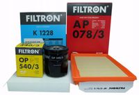 FILTRON ZESTAW KOMPLET FILTRÓW FIAT TIPO 1.4 16V T-Jet 120 KM 2016.08- Z44