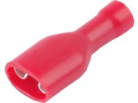 Konektor-601010 płaski żeński izolowany cały