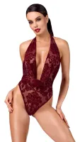noir handmade body kink royal czerwień welurowy wzor s