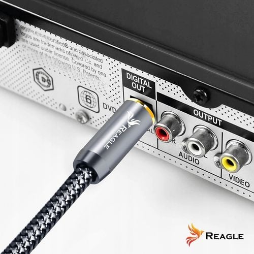 KABEL OPTYCZNY TOSLINK 5M HQ SPDIF DIGITAL AUDIO PRZEWÓD CYFROWY na Arena.pl