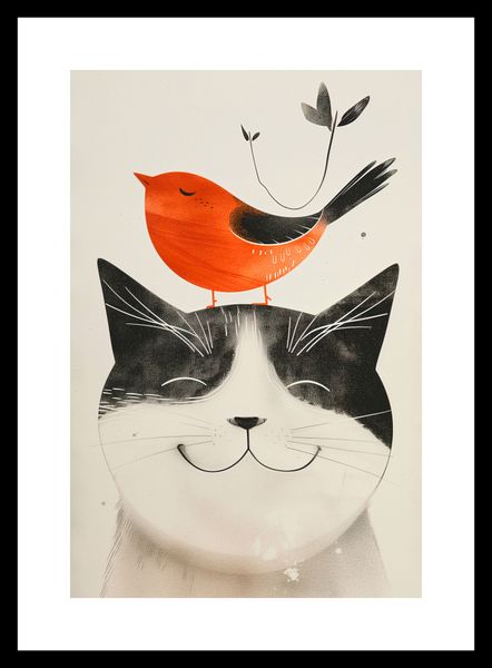 Plakat 20x30cm Pyzaty Przyjaciel zdjęcie 3