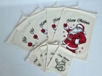 Worki Prezentowe Na Święta Prezenty Mikołaja 10szt