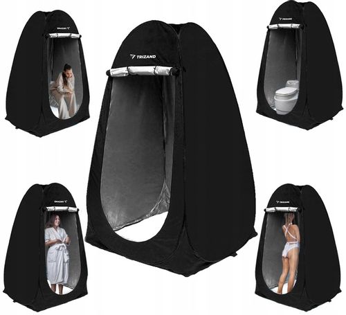 PRZEBIERALNIA PRZENOŚNA TOALETA WC NAMIOT PLAŻOWY na PRYSZNIC KEMPINGOWY na Arena.pl