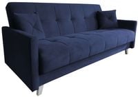 Wersalka Skandynawska Leoni Z Funkcją Spania Granatowa