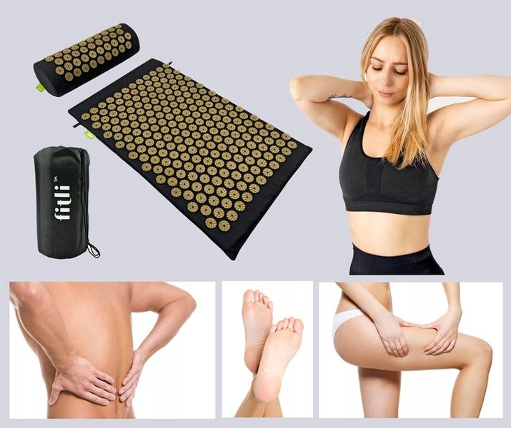 MATA ZDROWOTNA DO AKUPRESURY Z KOLCAMI + PODUSZKA zdjęcie 2