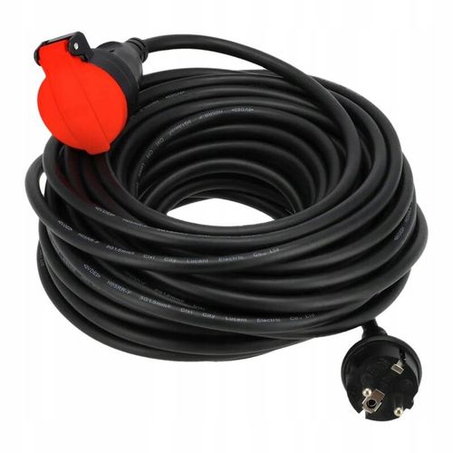 przedłużacz gumowy 3x1,5mm 40m na Arena.pl