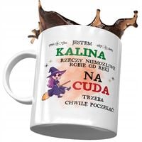 Kubek Dla Kaliny Żony Przyjaciółki Prezent Z Nadrukiem Ze Zdjęciem