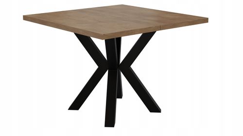 STÓŁ ROZKŁADANY NOGA METAL SALON KUCHNIA 90cm+2x50cm na Arena.pl