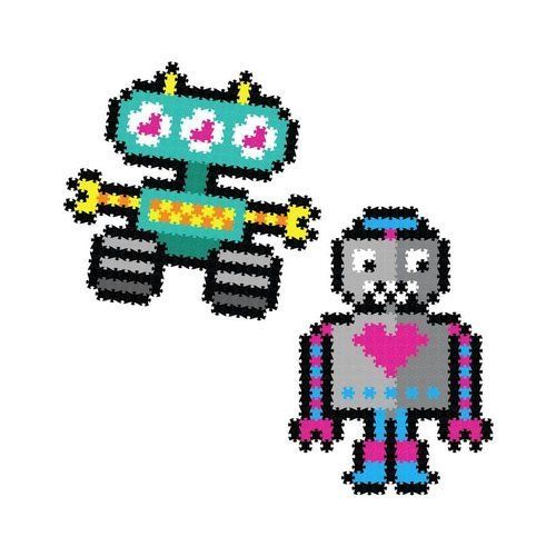 Puzzelki Pixelki Jixelz. Roboty 700 ele. na Arena.pl