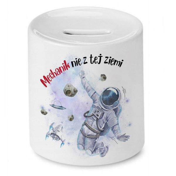 Dla Mechanika Skarbonka Na Urodziny Na Prezent Z Nadrukiem Ze Zdjęciem zdjęcie 1