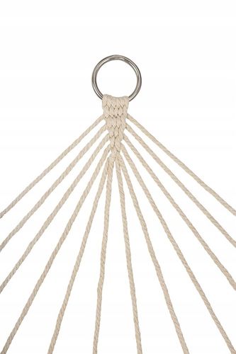 HAMAK OGRODOWY BRAZYLIJSKI BOHO SIATKA FRĘDZLE 200CM ECRU 250KG na Arena.pl