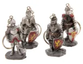 Brelok Figurka - Średniowieczny Rycerz