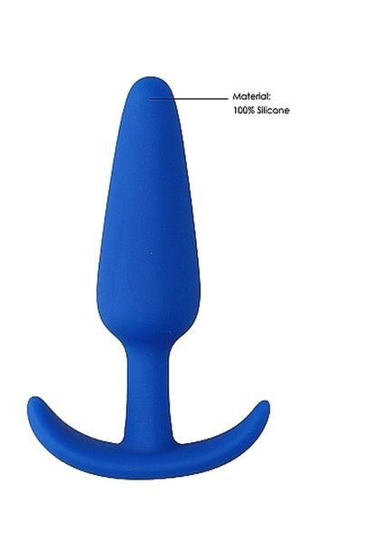 Slim Butt Plug - Blue zdjęcie 5