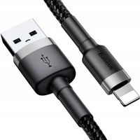 Kabel Baseus Lightning 0.5m 2.4A Nylonowy DO iPhone Ładowanie i Transfer