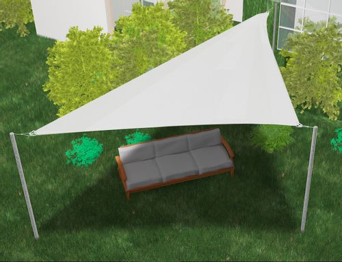 ŻAGIEL PRZECIWSŁONECZNY STANDARDOWY TRÓJKĄT 5X5X7 na Arena.pl