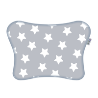 Poszewka do poduszki GOOD HEAD - SZARA W GWIAZDKI - rozmiary S, M lub L