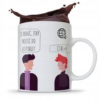 Kubek Prezent Dla Informatyka Programisty Ctrl + H Z Nadrukiem Ze Zdjęciem