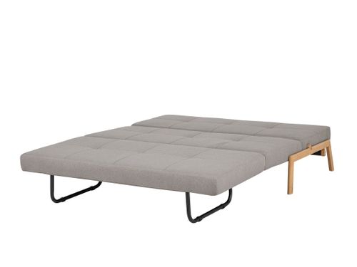Sofa rozkładana jasnoszara EDLAND na Arena.pl