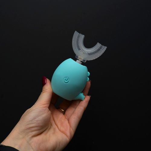 SZCZOTECZKA SONICZNA DO ZĘBÓW ELEKTRYCZNA AKUMULATOROWA DLA DZIECI 2-12 LAT na Arena.pl