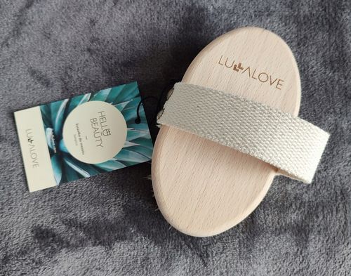 LULLALOVE SZCZOTKA DO MASAŻU CIAŁA NA SUCHO TAMPICO KLASYK OWALNA OSTRA na Arena.pl