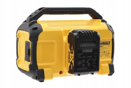AKUMULATOROWY GŁOŚNIK BUDOWLANY BLUETOOTH DCR011 DEWALT na Arena.pl