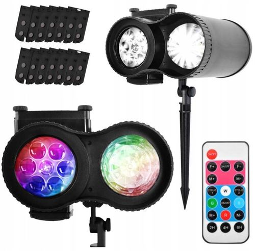 PROJEKTOR LASEROWY ŚWIĄTECZNY NA DOM 12 MOTYWÓW na Arena.pl