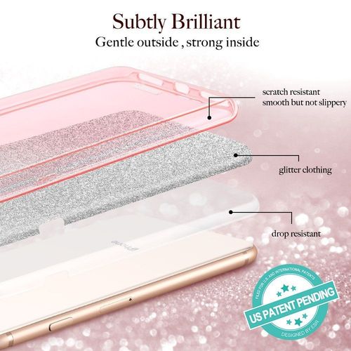 ESR GLITTER SHINE IPHONE 7/8 ROSE GOLD na Arena.pl