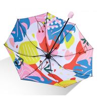 parasol umbrella kolorowe kwiaty par01wz11