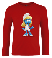 Koszulka z dł.rękaw. Smerfy