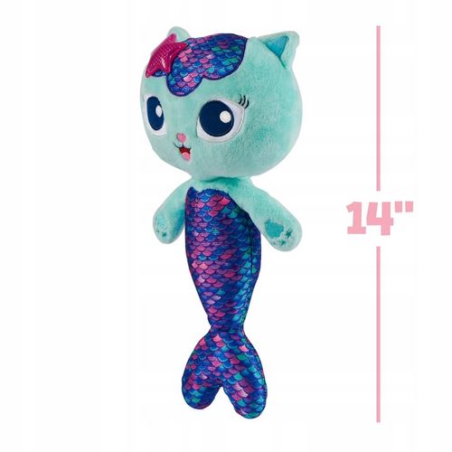 KOCI DOMEK GABI SYRENKOTKA INTERAKTYWNA MASKOTKA MÓWIĄCA ŚW + DŹW 35 CM na Arena.pl