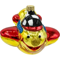 Bombka choinkowa szklana: Wesoły Samolot