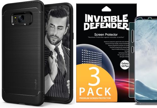 ETUI CASE RINGKE ONYX GALAXY S8 PLUS + 3X FOLIA 3D na Arena.pl