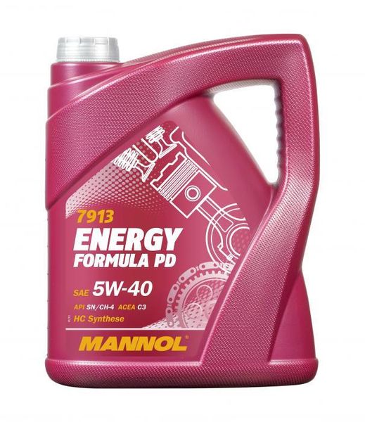 5L MANNOL Energy Formula PD 5W40 OLEJ SILNIKOWY zdjęcie 4