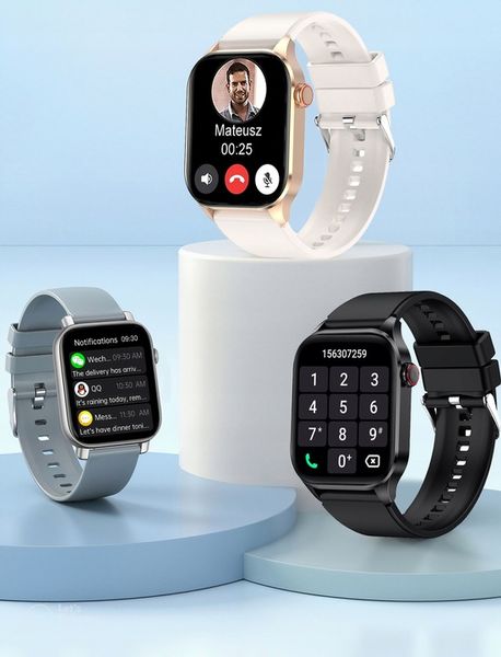 Zegarek Damski Smartwatch 380MAH ROZMOWY AMOLED Z Pomiar Cukru Ciśnienie zdjęcie 8