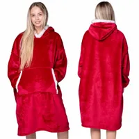 KOC BLUZA OVERSIZE CIEPŁA 2W1 GRUBA XXL KOCOBLUZA + SKARPETKI URODZINY