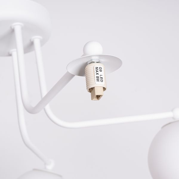 Żyrandol ASTRAL 5 biały zdjęcie 7