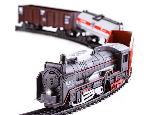 DLA NAJMŁODSZYCH ELEKTRYCZNA KOLEJKA  PAROWÓZ WAGONY na Arena.pl