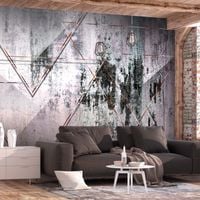 Fototapeta - Geometryczna ściana 300x210