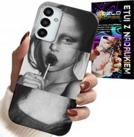 ETUI DO SAMSUNG GALAXY M13 4G - MONA LISA Z LIZAKIEM MODNE WZORY CASE