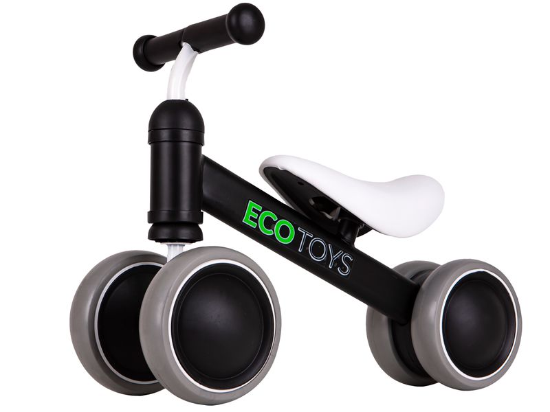 Rowerek biegowy mini rower Practise Black Ecotoys zdjęcie 2