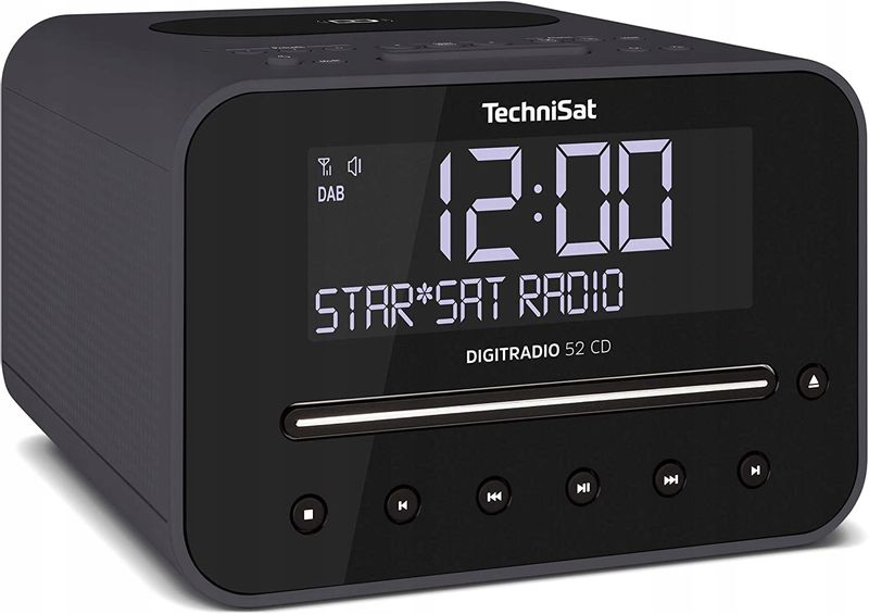 Radiobudzik TECHNISAT Digitradio 52 CD DAB+ FM zdjęcie 1