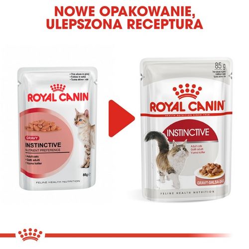 Karma dla wybrednych kotów dorosłych - Royal Canin Plasterki w sosie 85g na Arena.pl
