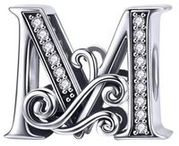 Charms Zawieszka Charms Litera M Kształt Charmsy Trusky