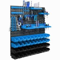 TABLICA ŚCIANKA NARZĘDZIOWA DO GARAŻU 40 KUWET