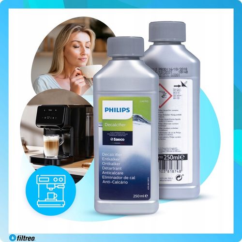 ORYGINALNY ODKAMIENIACZ w płynie do ekspresu Philips LatteGo 2x250ml na Arena.pl