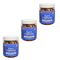 3 x liofilizowane filety z tuńczyka 70g dla psa i kota na skórę i sierść