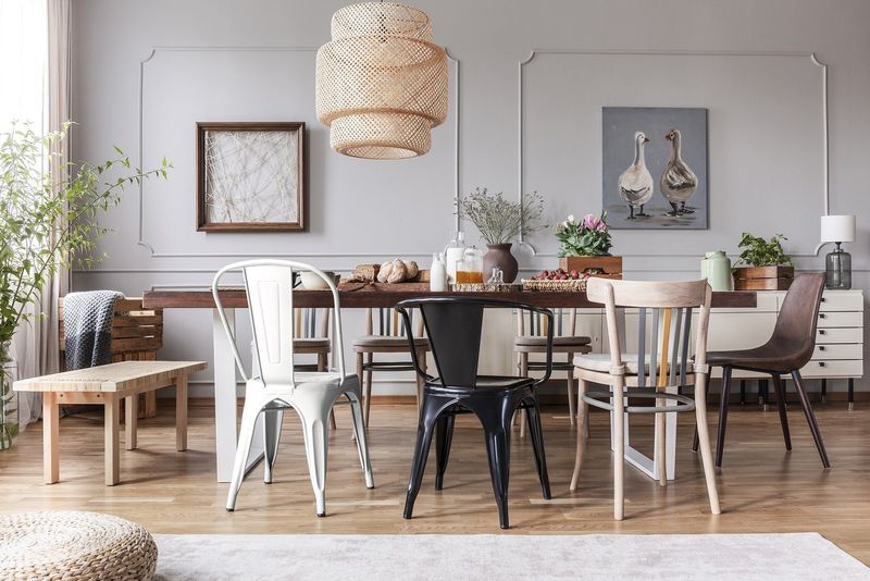 Krzesło Paris białe inspirowane Tolix zdjęcie 5