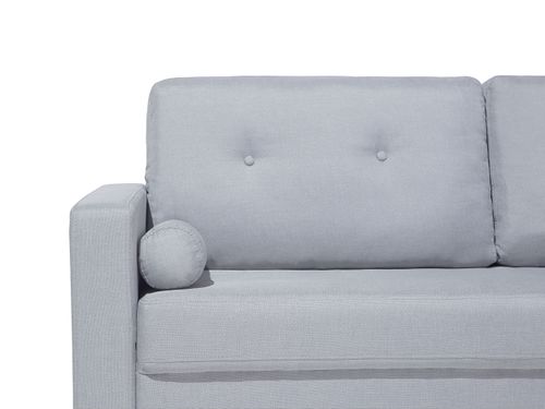 Sofa 2-osobowa jasnoszara KALMAR na Arena.pl