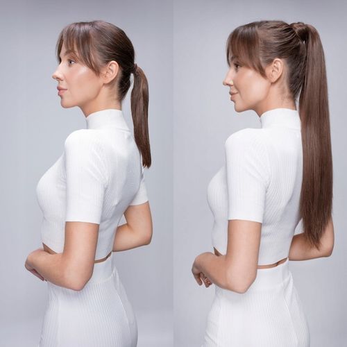 DOCZEPIANY KUCYK 50cm TRESKA ogon koński dopinka kitka 17 KOLORÓW doczepy na Arena.pl