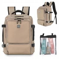 Plecak Bagaż Podręczny do Samolotu Torba Ryanair 40x30x20 James Hawk Taupe